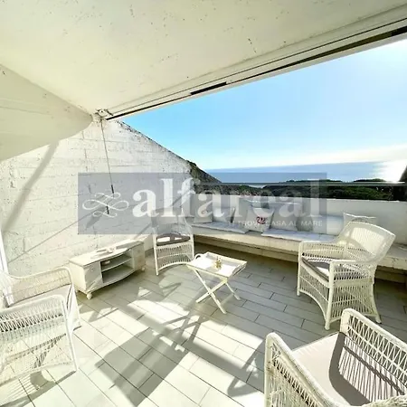 Sunset, Terrazza Vista Mare E 2 Posti Auto! By Alfareal شقة *